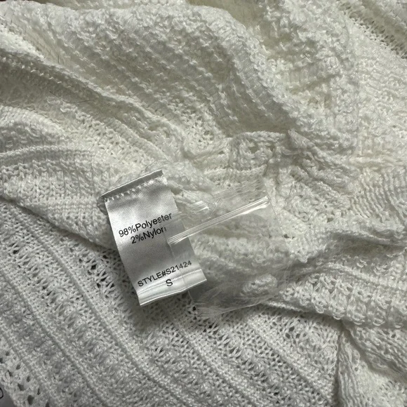 🔥NWT Mustard Seed White Sleeveless Maxi Dress Size S - Picture 8 of 9